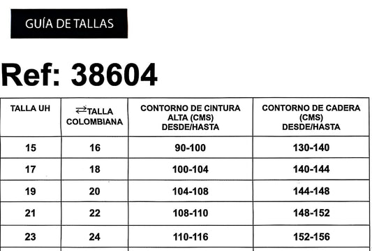 REF: 38604 BOTA RECTA CURVY TIRO ALTO EN TELA DENIM STRETCH