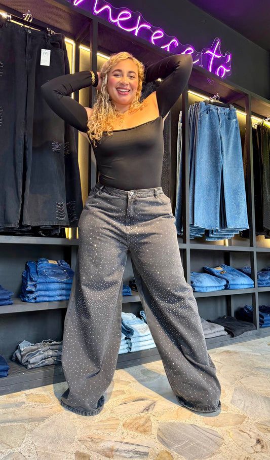 REF: 2511 JEAN CURVY ANCHO, REALMENTE ANCHO, CON BRILLO