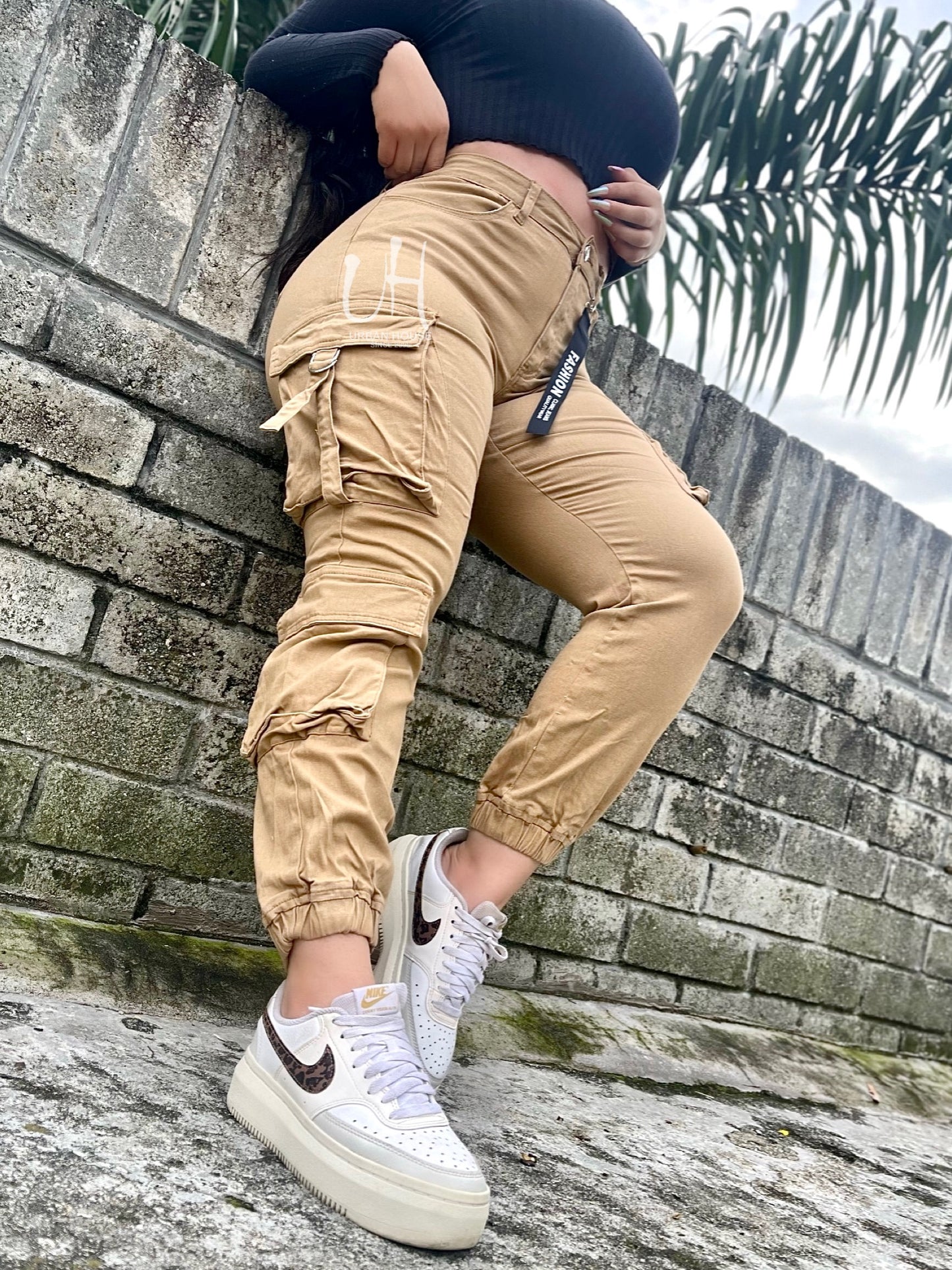 CARGO PANTS BEIGE OSCURO Ref: 35665