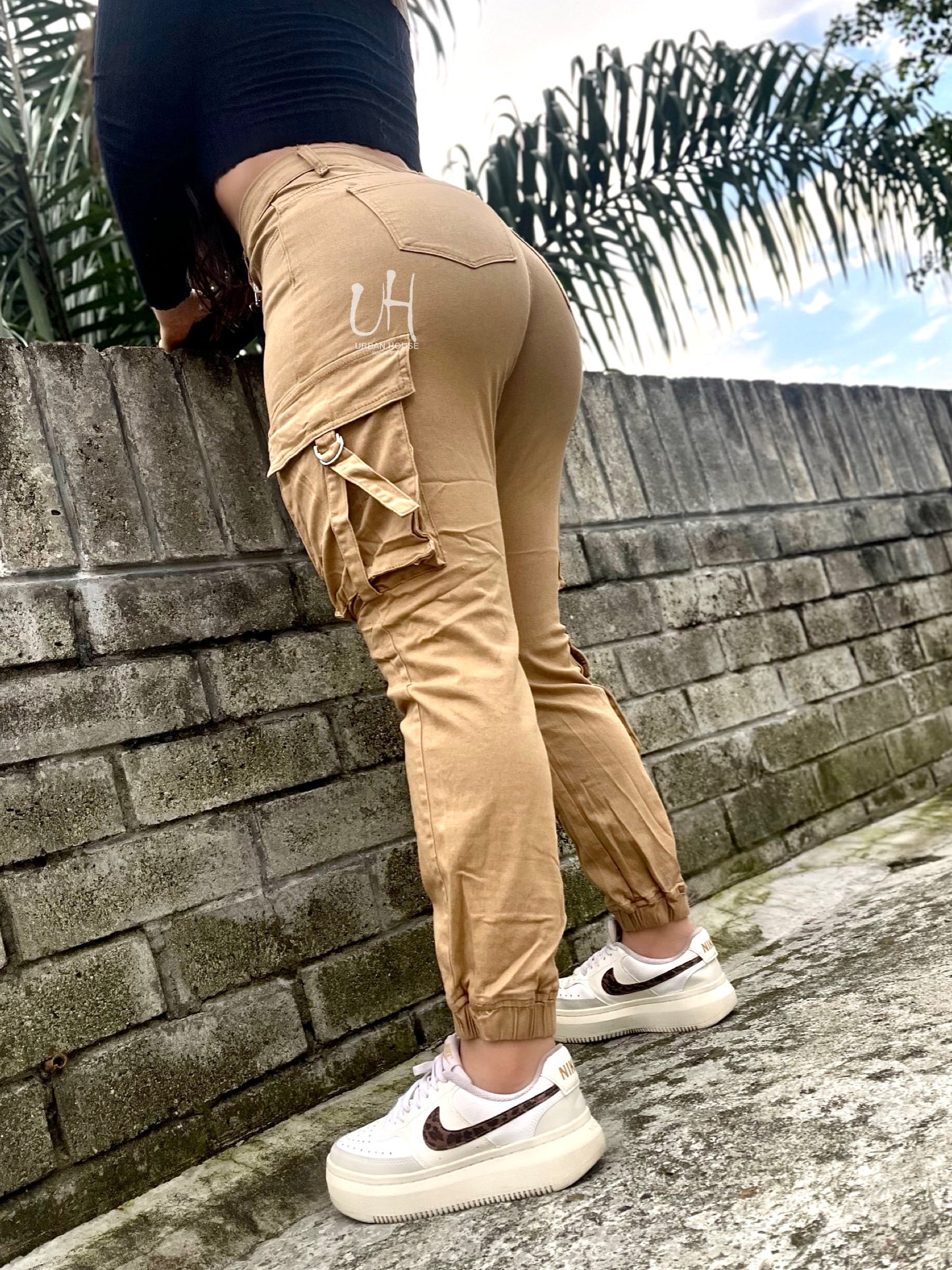 CARGO PANTS BEIGE OSCURO Ref: 35665