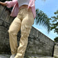 Ref: 35721 CARGO PANTS BEIGE BOTA RECTA