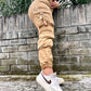 CARGO PANTS BEIGE OSCURO Ref: 35665