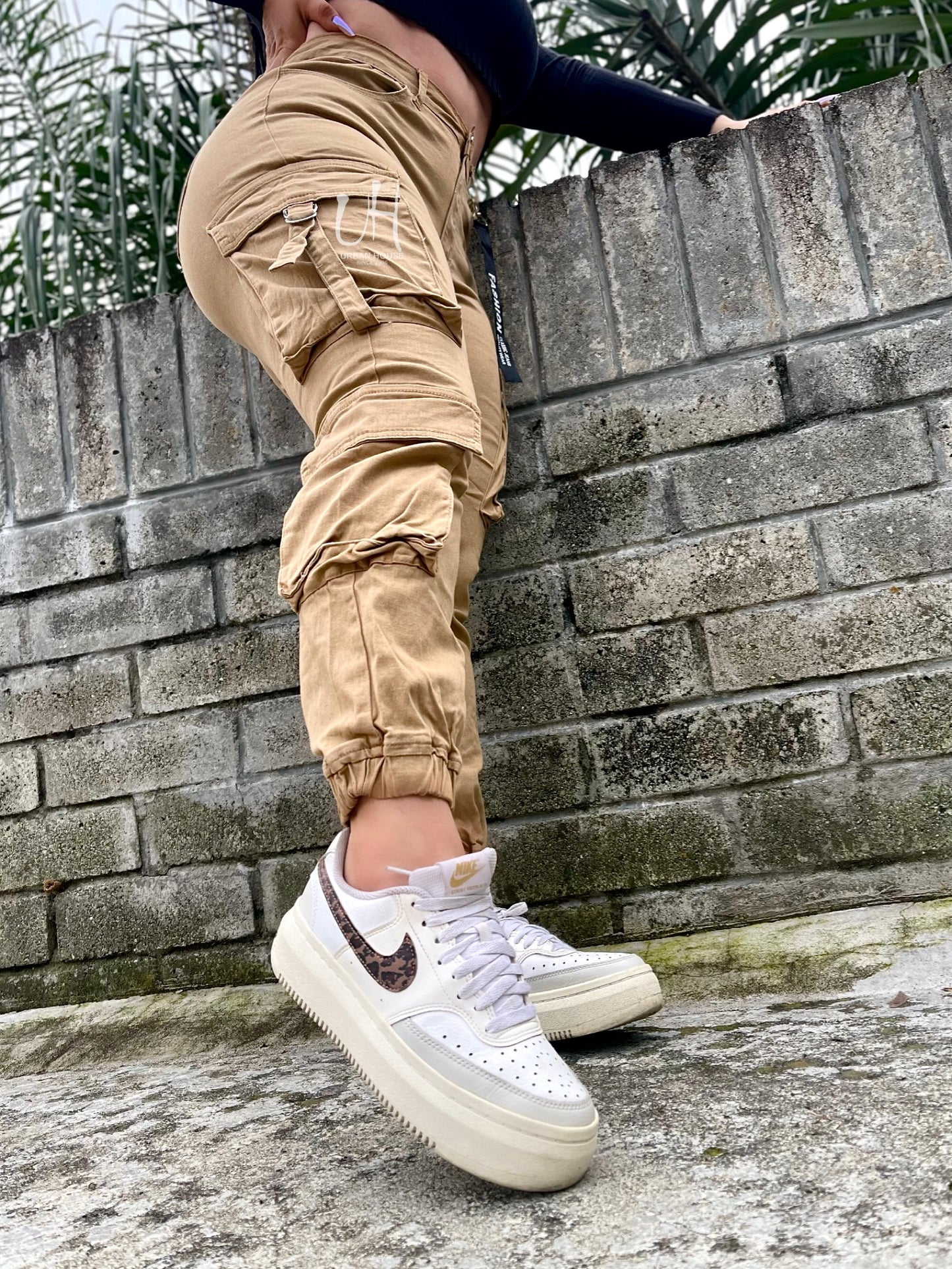 CARGO PANTS BEIGE OSCURO Ref: 35665