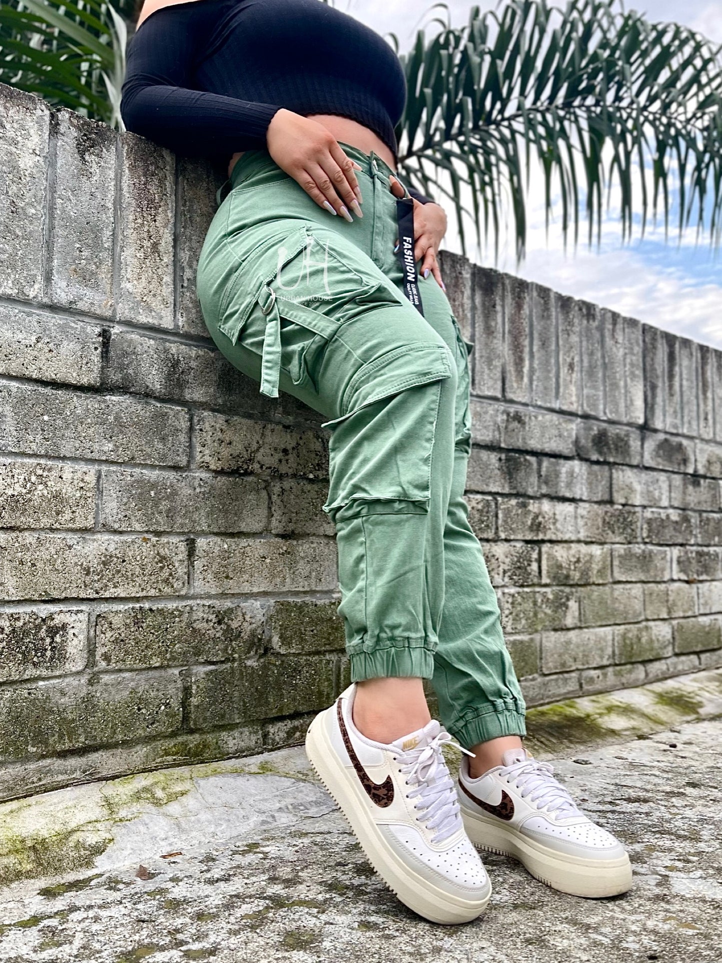 CARGO PANTS VERDE REF: 35665