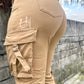 CARGO PANTS BEIGE OSCURO Ref: 35665