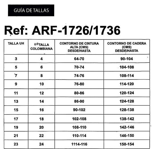 REF: ARF-1726/1736 CURVY EFECTO LIPO CON PINZAS LEVANTA COLA EN TELA DENIM FULL STRETCH