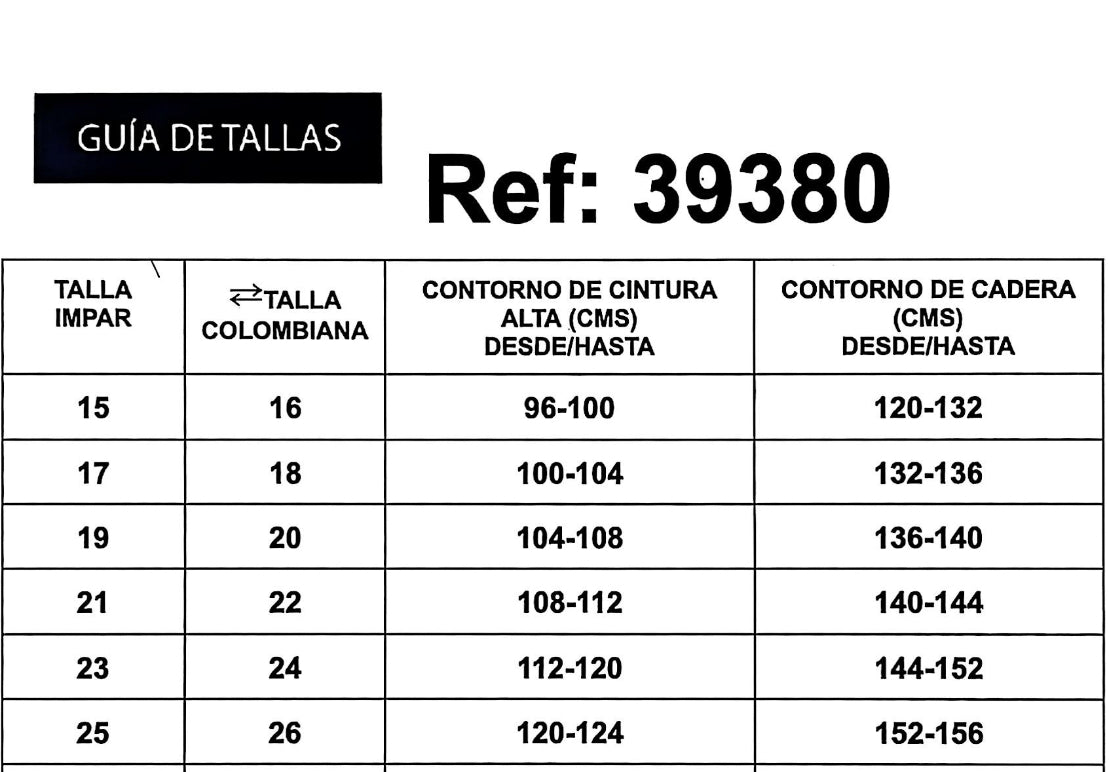 REF: 39380 CURVY RECTO TIRO ALTO EN TELA DENIM FULL STRETCH