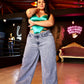 REF 008- JEAN ANCHO CURVY CON COSTURA TRASERA EN FORMA DE CORAZÓN Y PINZAS LEVANTA COLA