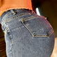 REF: 36898 SKINNY CON PINZAS LEVANTA COLA EN TELA DENIM FULL STRETCH