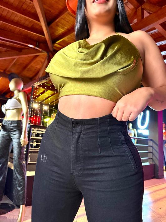 REF: ARF-1726/1736 SKINNY EFECTO LIPO CON PINZAS LEVANTA COLA EN TELA DENIM FULL STRETCH