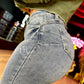 REF: 36896 SKINNY CON PINZAS LEVANTA COLA EN TELA DENIM FULL STRETCH