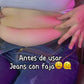 JEAN CON FAJA AZUL OSCURO REF: 36524